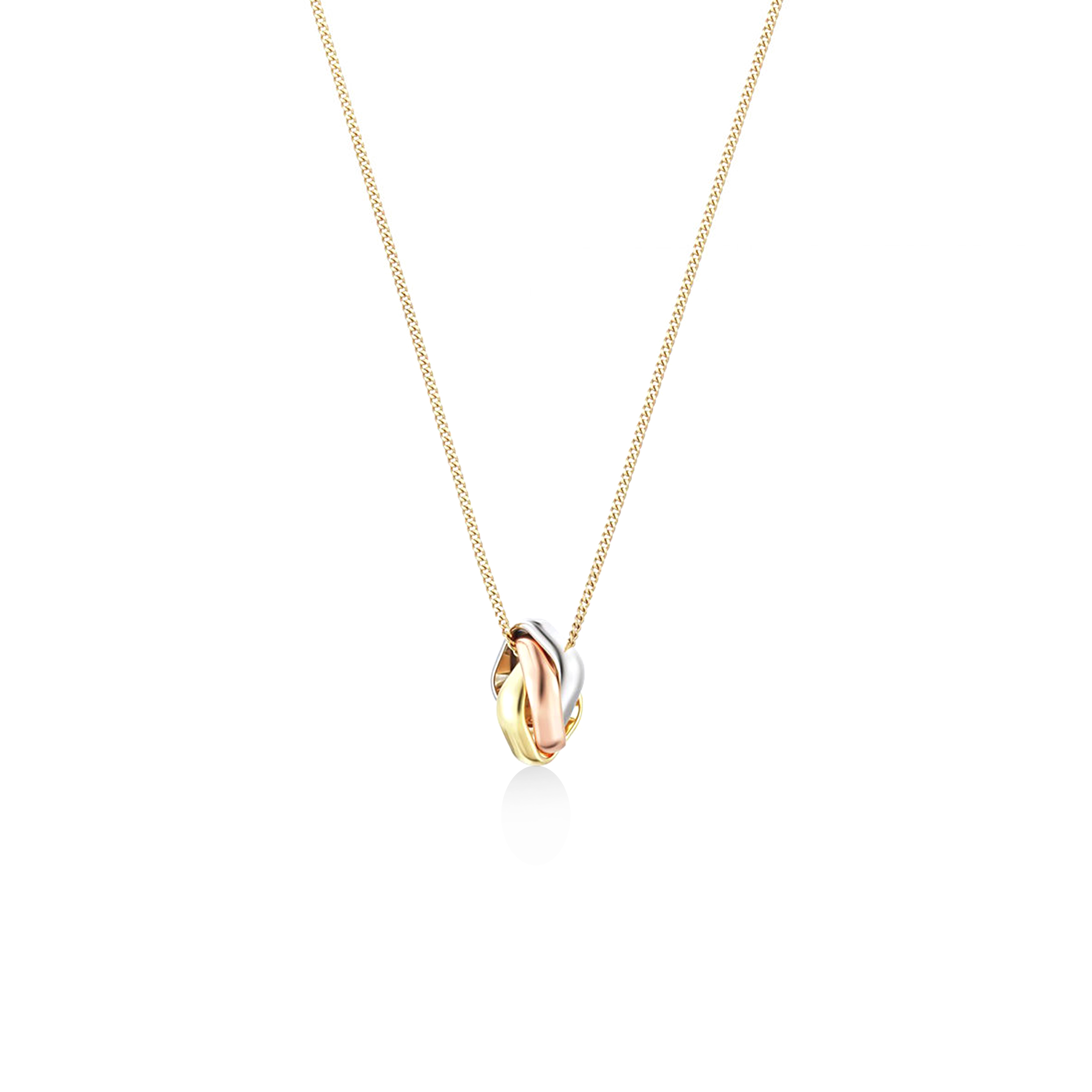 CARTIER TRINITY PILLOW PENDANT NECKLACE B7224955